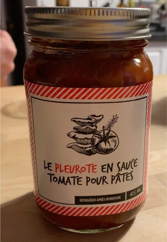 Le pleurote en sauce tomate pour pâtes