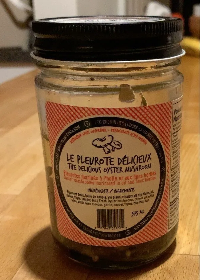 Le pleurote delicieux