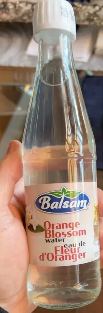 Orange blossom water