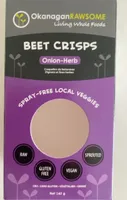 Beet Crisps