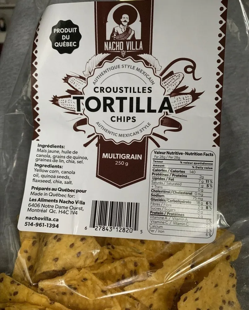 Croustilles tortilla