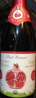 Jus de pomme petillant biologique