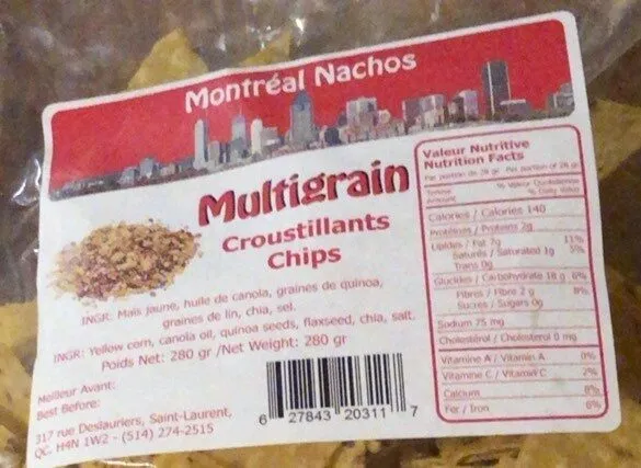 Chips multigrain