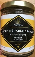 Sucre d'erable granulé