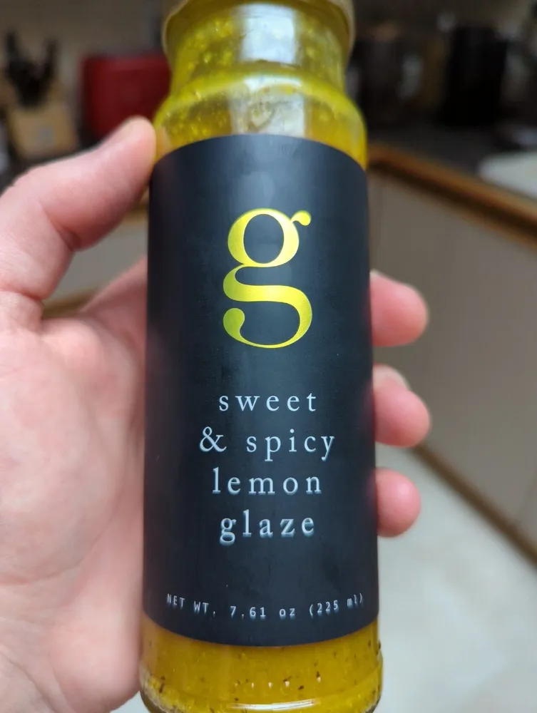 Sweet And Spicy Lemon Glaze