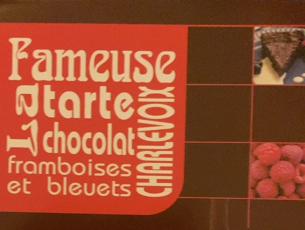 Fameuse tarte charlevoix