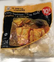 Patés imperiaux au poulet