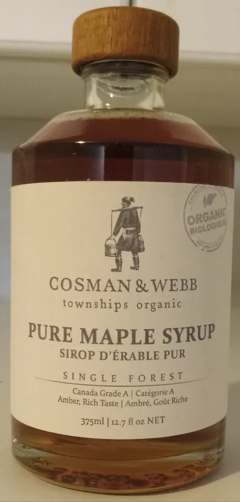 Sirop d'érable pur