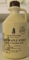 Sirop d'érable pur