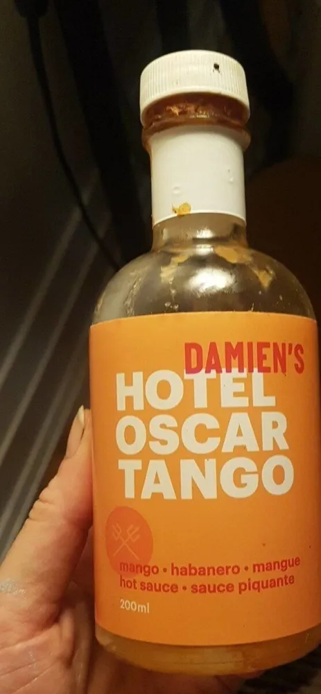 Hotel Oscar Tango hot sauce