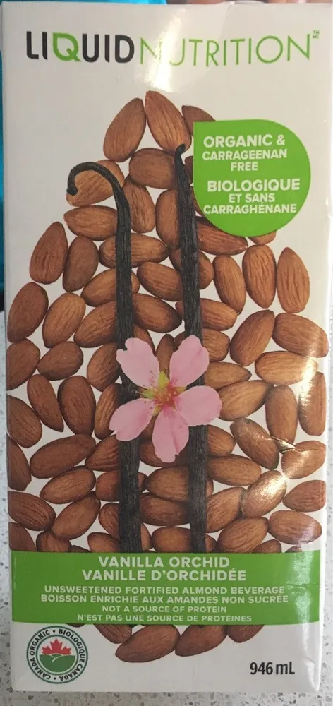 Boisson origine aux amandes non sucrée