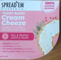 Plant-based cream cheeze