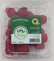 Framboises biologiques