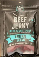 Soft beef jerky