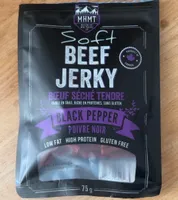 Soft beef jerky