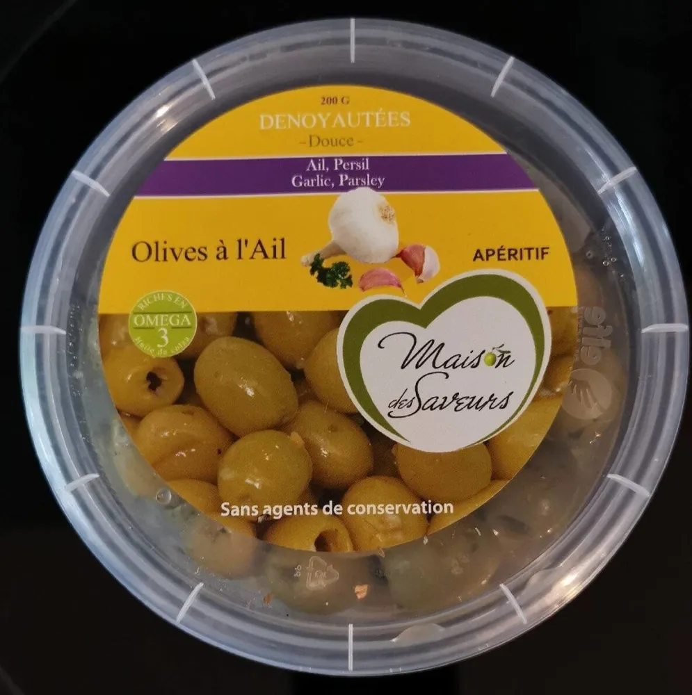 Olives à l'ail