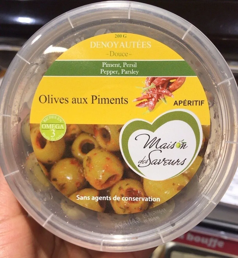 Olives aux piments