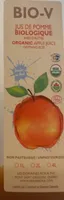 Jus de pomme biologique