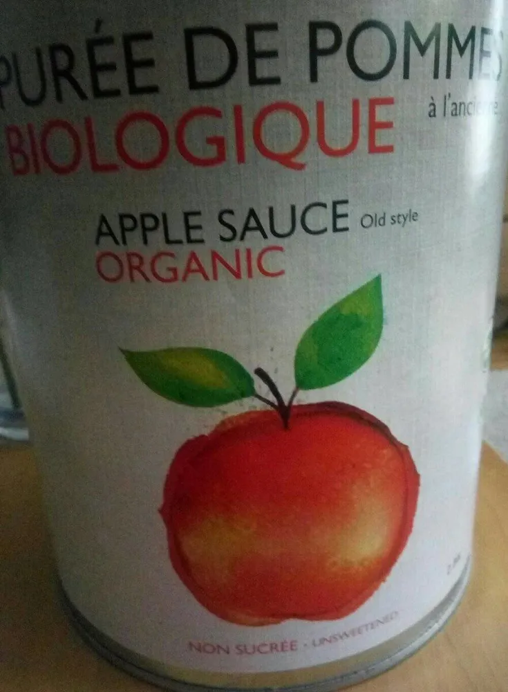 Apple sauce old style organic