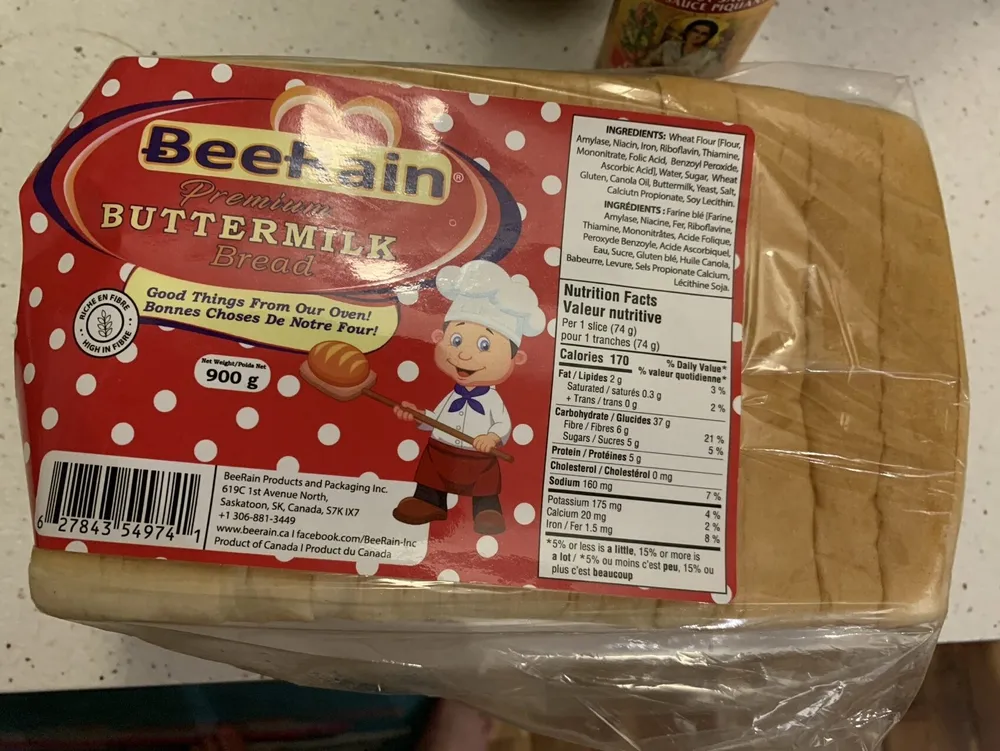 Beerain Buttermilk Bread