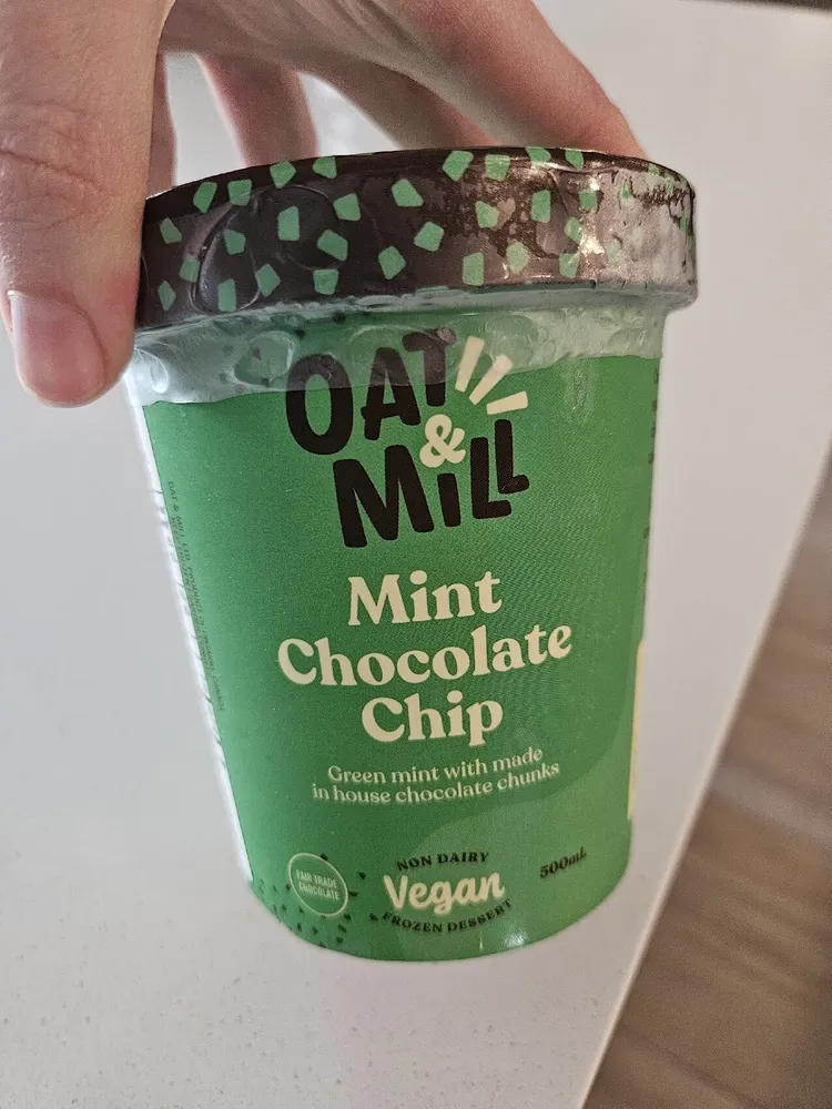 Mint Chocolate Chip Non Dairy Frozen Dessert