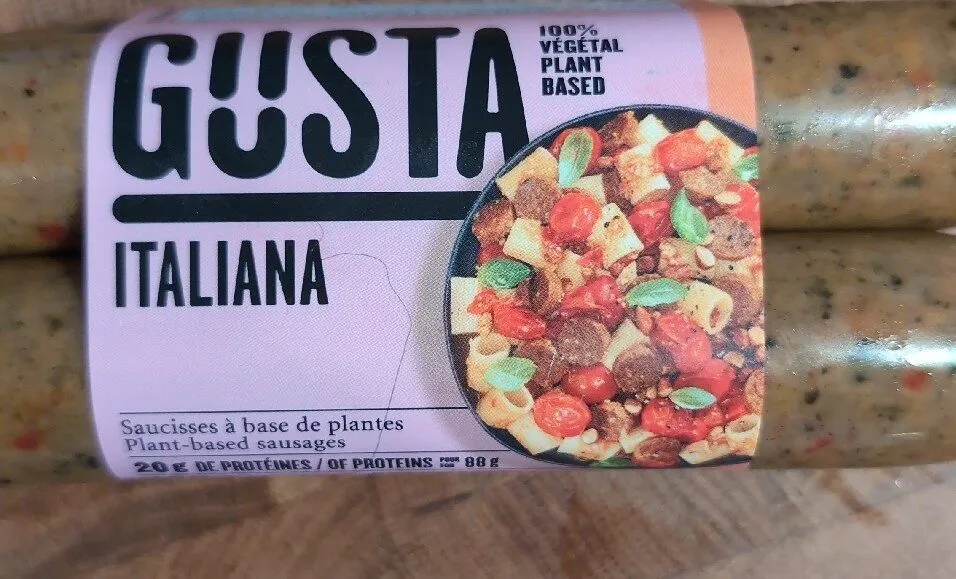 Saucisse de blé vegan