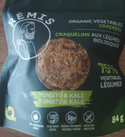 Craquelins aux legumes biologiques