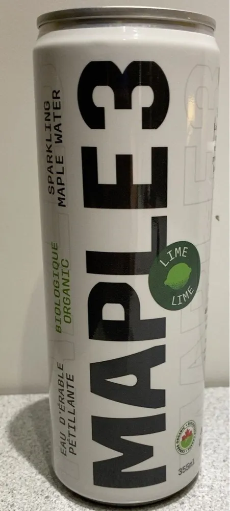 Eau d’érable petillante