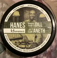 Roasted Garlic & Dill Hummus No Canola or Soy Oil Vegan Gluten Free