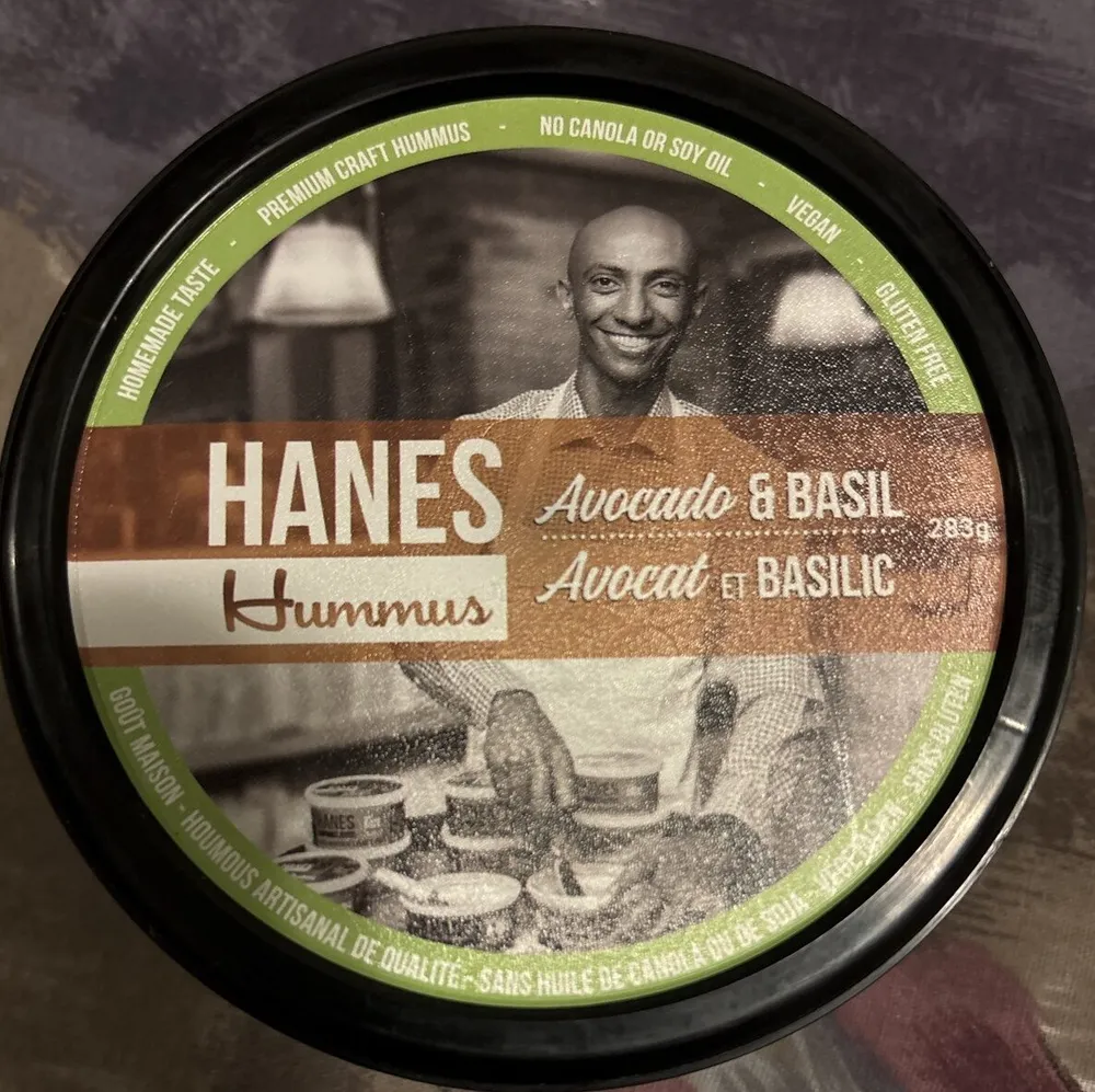 Avocado & Basil Hummus
