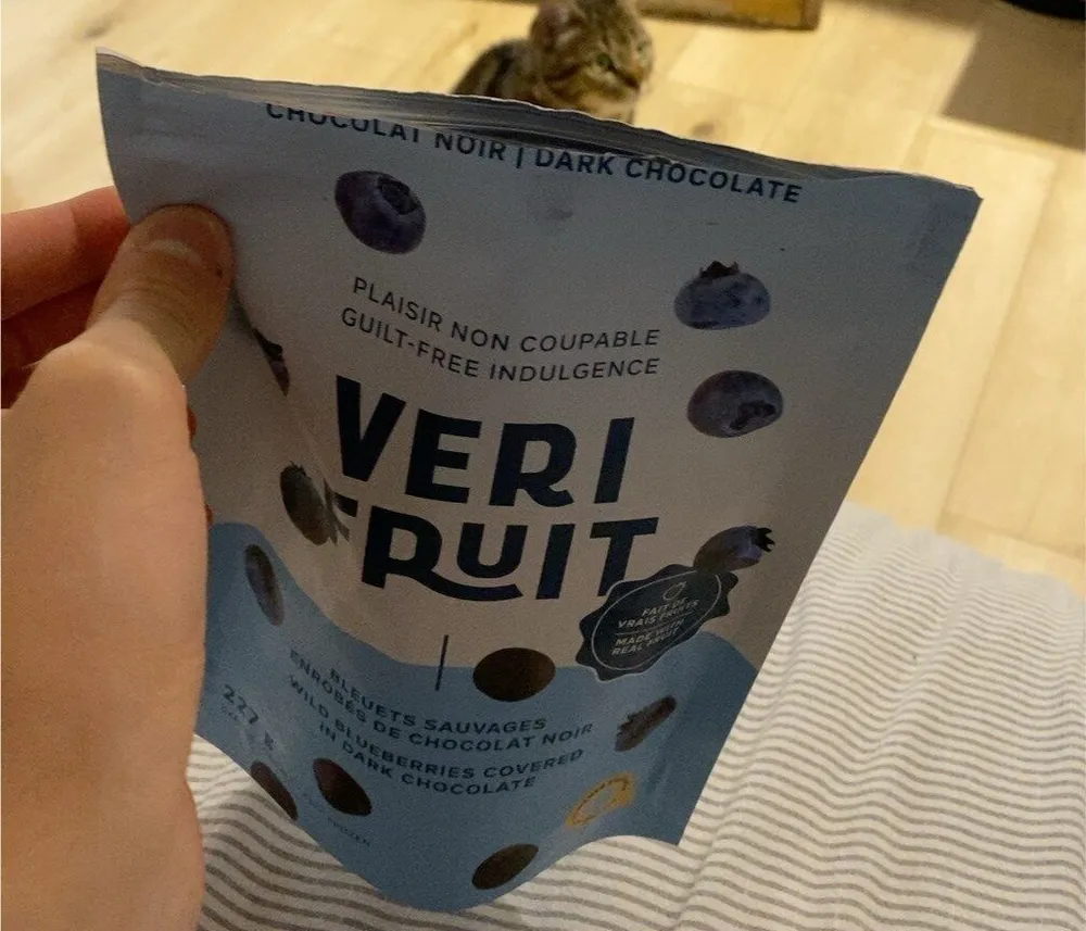 Bleuets sauvages enrobés de chocolat