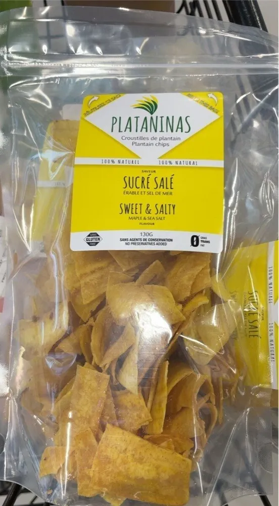 Plaintain Chips sweet & Salty