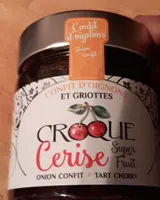 Confit d'oignons et griottes