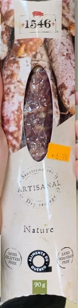 Saucisson sec nature