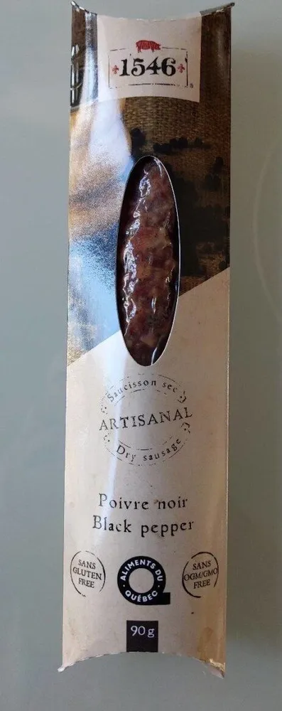 Saucisson sec Poivre noir