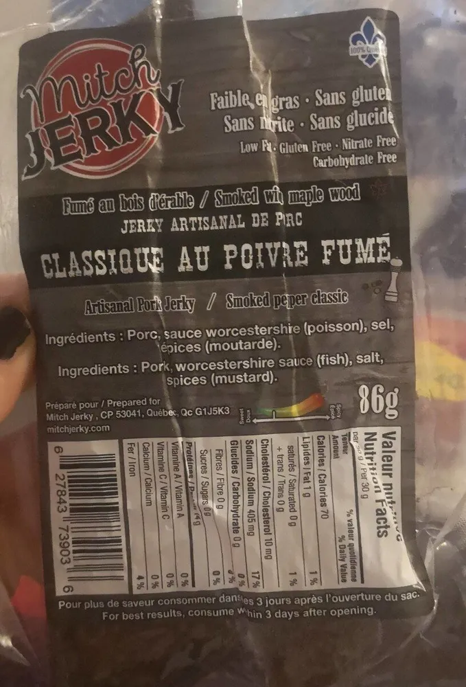 Jérémy artisanal de porc