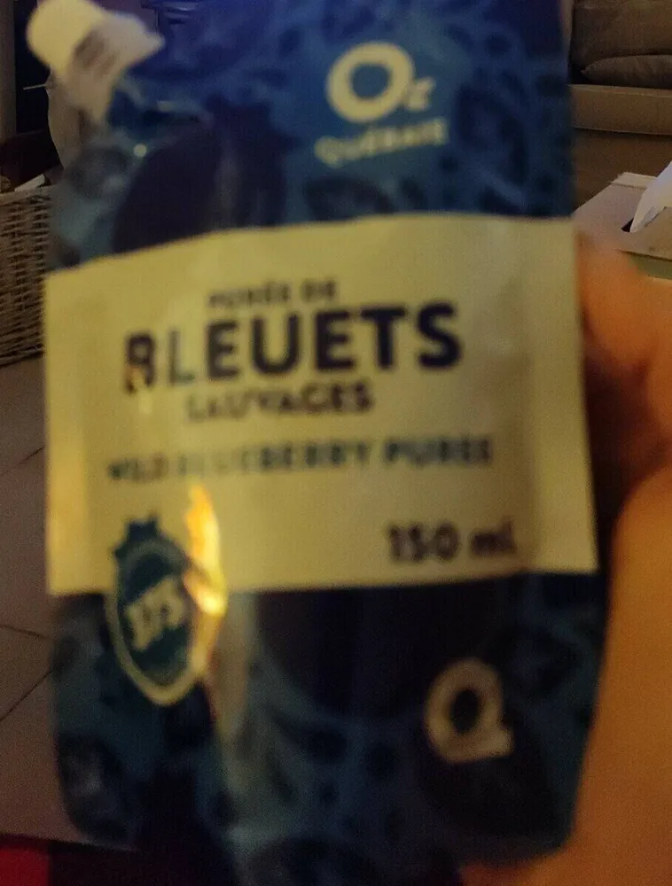 Purée de bleuet sauvage