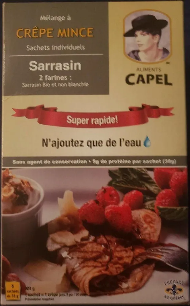 Melange à crêpe mince