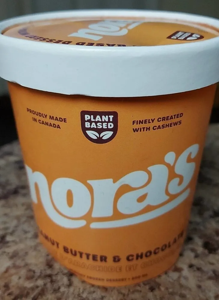 Nora's Peanut Butter and Choclatw Frozen Dessert