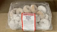 Mini beignes au sucre glacé