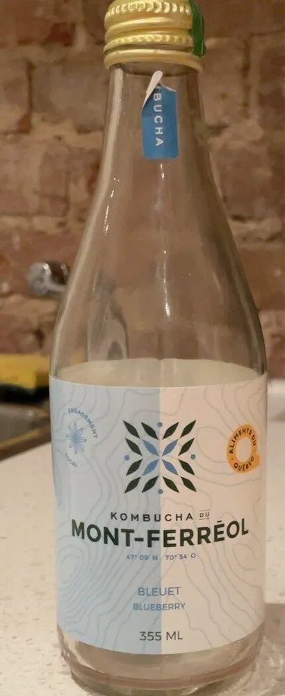 Kombucha du mont-ferréol bleuet