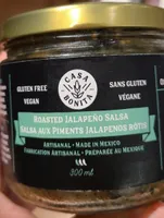 Roasted jalapeños salsa