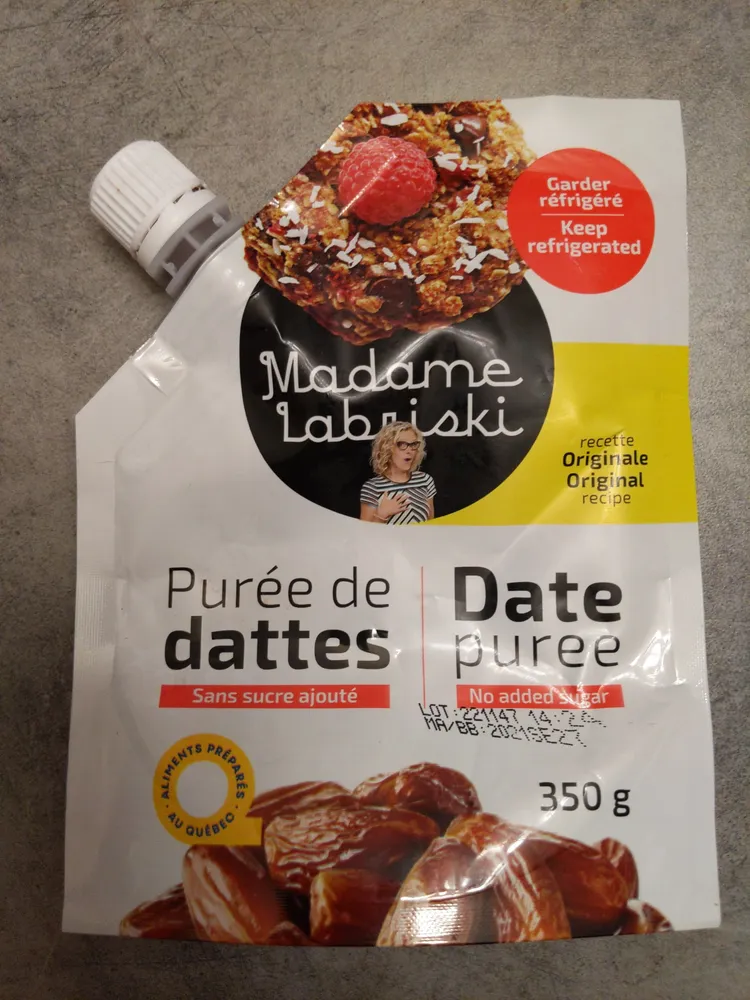 Purée de dattes