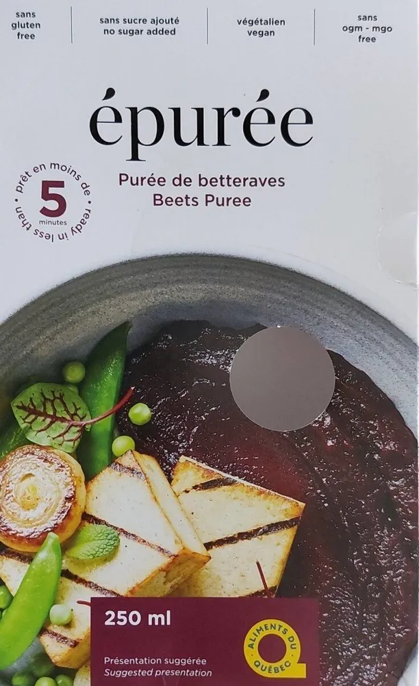 Purée de betteraves