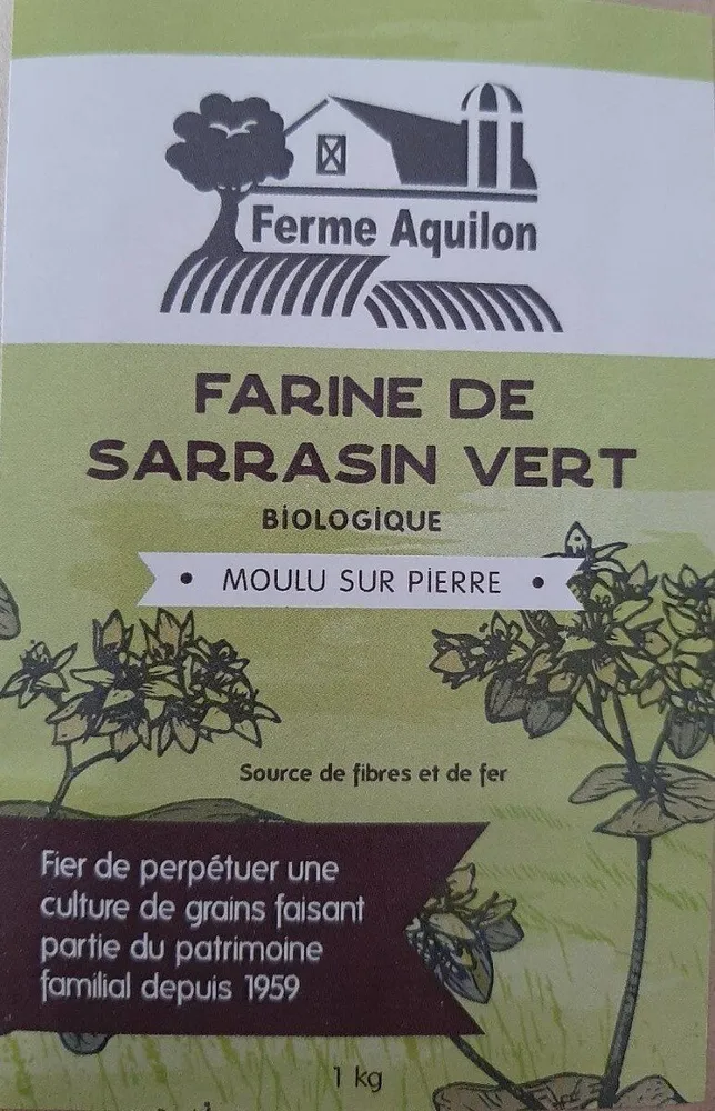 Farine de sarrasin vert
