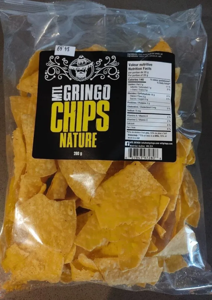MTL Gringo chips nature