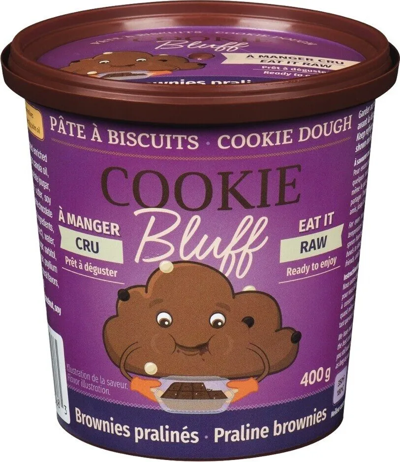 Praline Brownies Cookie Dough