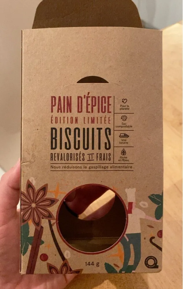 Pain d’epice biscuits