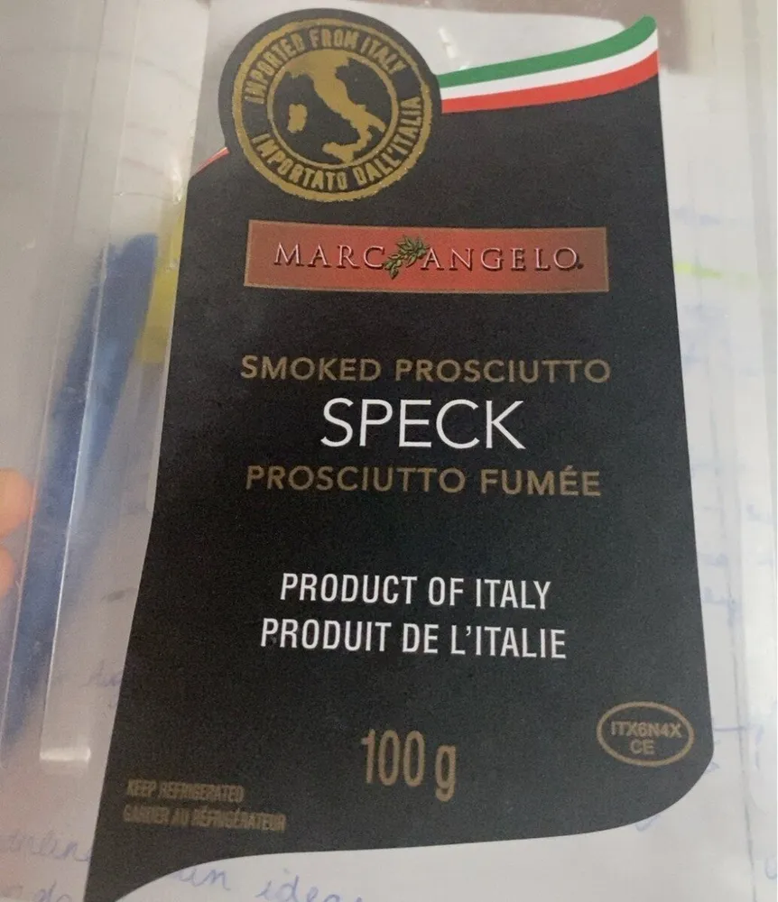 Smoked proscuitto