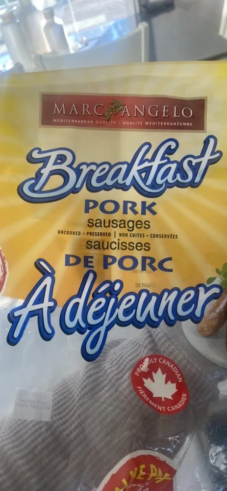 Breakfast pork sausage